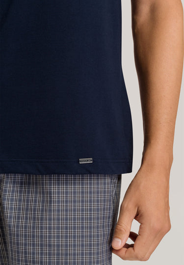 75051 Living Shirts Short Sleeve V-Neck Shirt - 1610 Deep Navy